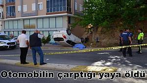 Antalya'da otomobilin çarptığı yaya öldü 