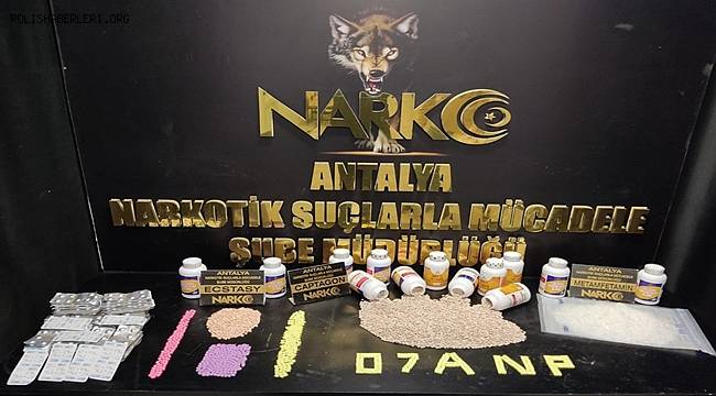 Antalya Havalimanı’nda vitamin kutularından binlerce uyuşturucu çıktı 