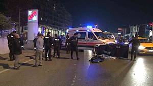 Avcılar’da yolun karşısına geçmeye çalışan 2 kadına araba çarptı, 1 ölü, 1 yaralı 