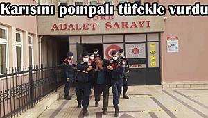 Aydın'da karısını pompalı tüfekle vurdu 