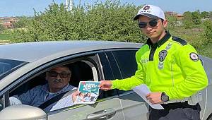 Bayram öncesi Tekirdağ-Çanakkale yolunda trafik denetimi 