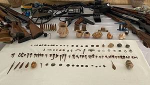 Burdur'da tarihi eser operasyonunda 17 kişi yakalandı