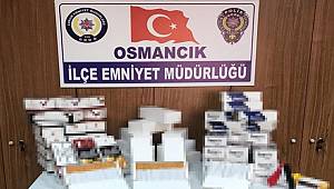 Çorum polisinden kaçak sigara operasyonu