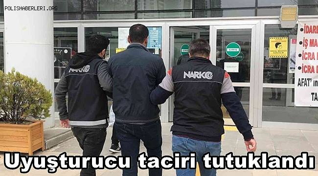 Elazığ’da uyuşturucu taciri tutuklandı 
