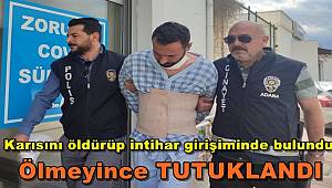 Eski eşini öldürüp kendini yaralayan zanlı tutuklandı