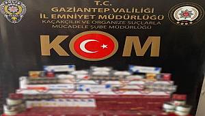Gaziantep'te 54 bin 760 adet kaçak makaron ele geçirildi 