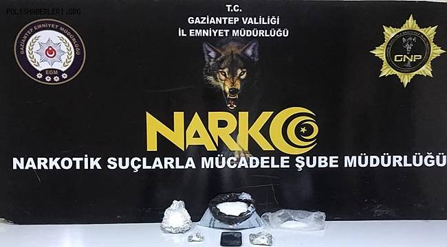 Gaziantep'te bir evde 1 kilo 450 gram metamfetamin ele geçirildi 