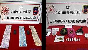 Gaziantep'te uyuşturucu ve kaçakçılık operasyonu 