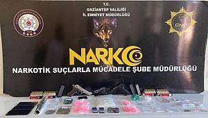 Gaziantep'teki uyuşturucu operasyonlarında 22 tutuklama 