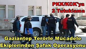 Gaziantep TEM Ekiplerinden PKK/KCK operasyonu, 2 tutuklama