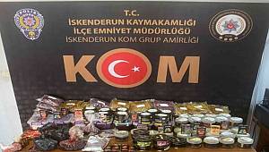 Hatay’da 122 kilo kaçak nargile tütünü ele geçirildi