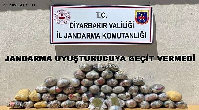 Jandarma uyuşturucuya geçit vermedi