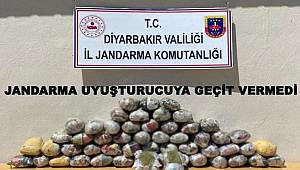 Jandarma uyuşturucuya geçit vermedi