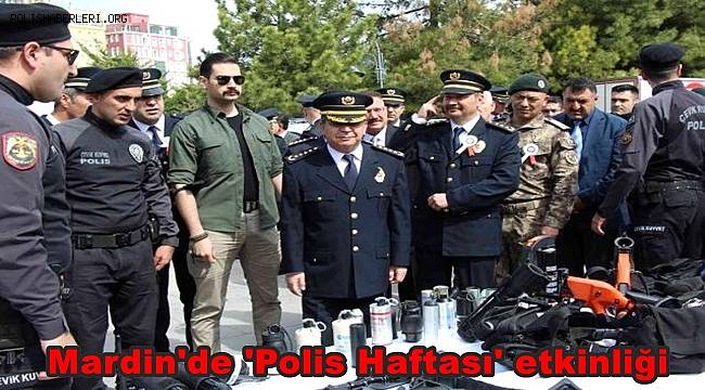 Mardin'de 'Polis Haftası' etkinliği 