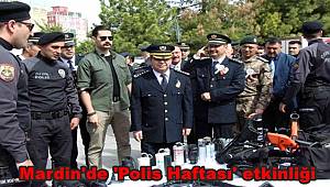 Mardin'de 'Polis Haftası' etkinliği 