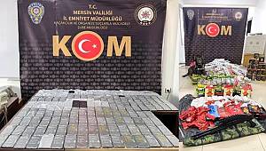 Mersin'de kaçakçılık operasyonuna 12 gözaltı
