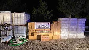 Nevşehir’de 2 bin 842 litre etil alkol ele geçirildi, 6 kişi gözaltında