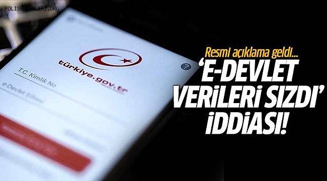 Nüfus ve Vatandaşlık İşleri'nden 'e-Devlet verileri sızdırıldı' iddiasına yalanlama