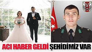Pençe-Kilit operasyonu bölgesinde 1 askerimiz şehit oldu