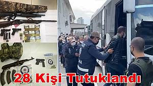 PKK/KCK'nın ekonomik alan yapılanması soruşturmasında 28 kişi tutuklandı 