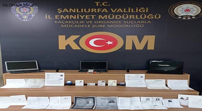 Şanlıurfa’da rüşvet ve sahtecilik operasyonuna 28 gözaltı 
