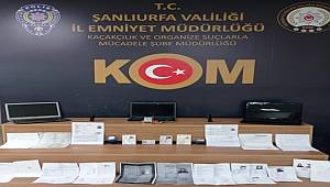 Şanlıurfa’da rüşvet ve sahtecilik operasyonuna 28 gözaltı