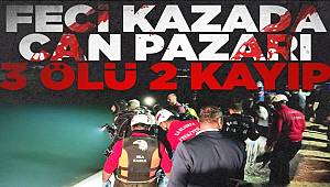Şanlıurfa'daki feci kazada 3 ölü, 2 kayıp