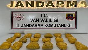 Van’da 14 kilo 500 gram eroin ele geçirildi