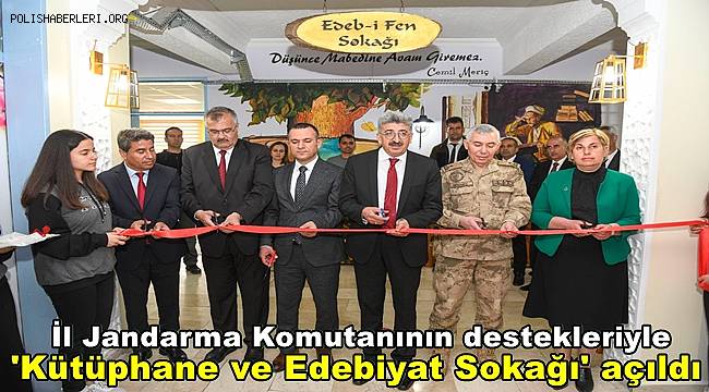 Van’da ‘kütüphane ve edebiyat sokağı’ açılışı