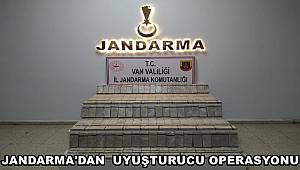 Van Jandarma'dan Uyuşturucu Operasyonu