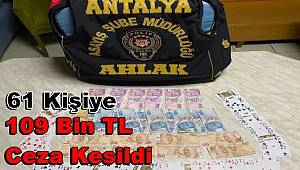 Antalya’da kumar operasyonu 
