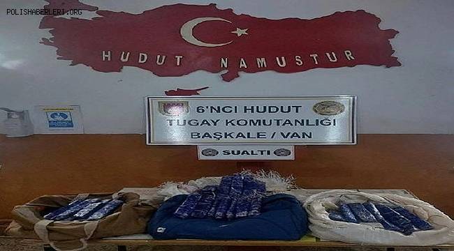 Edirne ve Van'da 54 kilo esrar ele geçirildi 