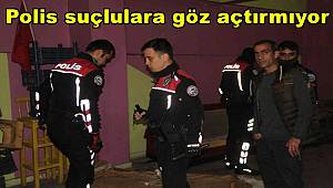 Elazığ’da polis suçlulara göz açtırmıyor