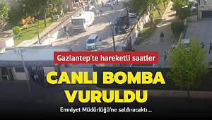 Emniyete Saldırmak İsteyen Canlı Bomba Vuruldu 