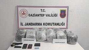 Gaziantep'te 15 kilo esrar ele geçirildi 