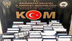 Gaziantep'te 5 bin 340 paket kaçak sigara ele geçirildi
