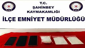 Gaziantep'te bir buçuk kilogram eroin ele geçirildi