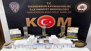 Hatay'da sigara kaçaklığı operasyonu