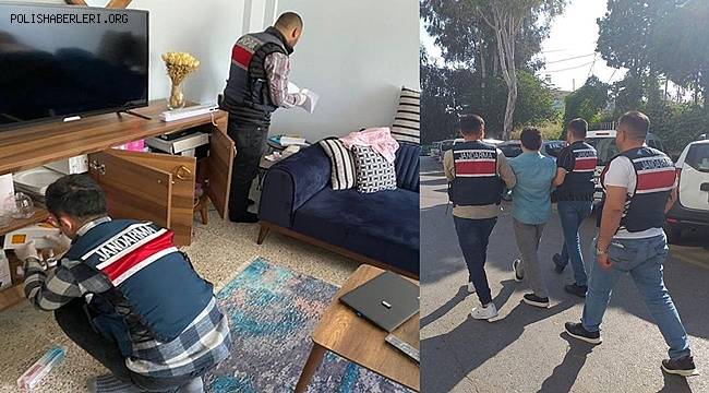 Jandarma'dan 12 ilde DEAŞ operasyonu 