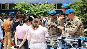 Jandarmadan üniversite öğrencilerine tanıtım faaliyeti