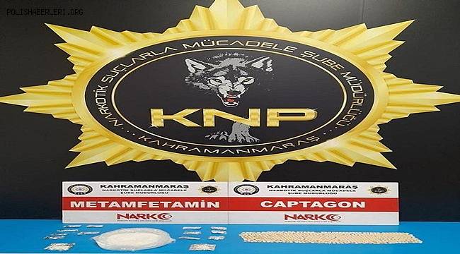 Kahramanmaraş'ta uyuşturucu operasyonunda yakalanan 3 zanlı tutuklandı 
