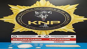 Kahramanmaraş'ta uyuşturucu operasyonunda yakalanan 3 zanlı tutuklandı 