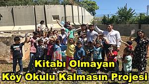 Kitabı Olmayan Köy Okulu Kalmasın Projesi 