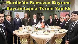 Mardin'de Ramazan Bayramı Bayramlaşma Töreni Yapıldı 