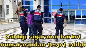 Mersin'de hırsızlık zanlısı, çaldığı sigaranın barkot numarasından tespit edildi 