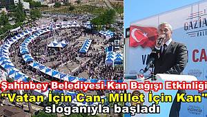 Şahinbey'den kan bağışı yapanlara spor ayakkabı hediye 