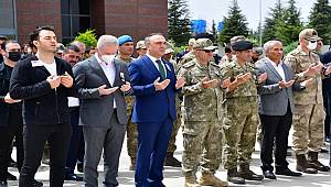 Şehit Talha Bahadır'ın naaşı memleketi Yalova'ya uğurlandı 