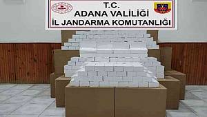 Adana'da 260 bin makaron ele geçirildi 