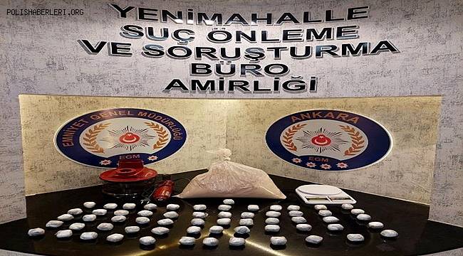 Ankara'da 6 kilo eroin ele geçirildi