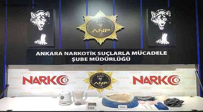Başkentte uyuşturucu tacirlerine operasyon, 6 kilo 940 gram eroin ele geçirildi 